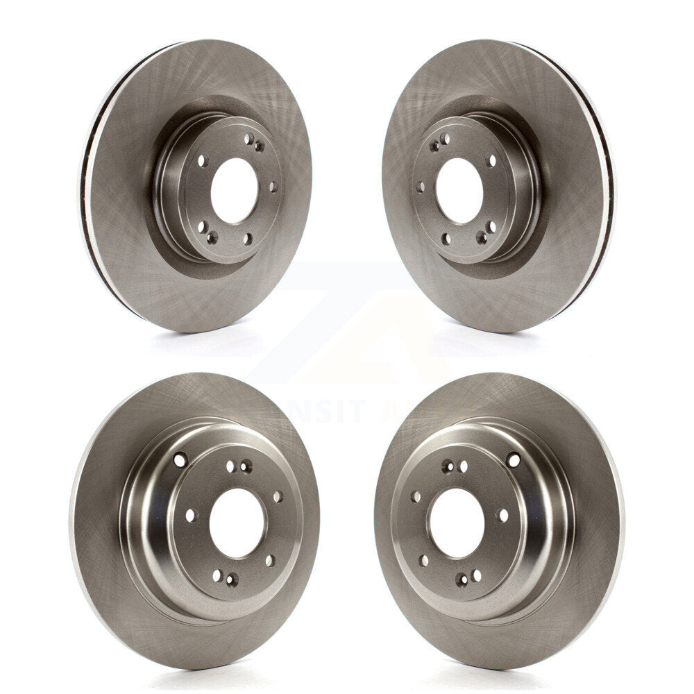 Disc Brake Rotors Front Rear Kit For Hyundai Genesis Coupe