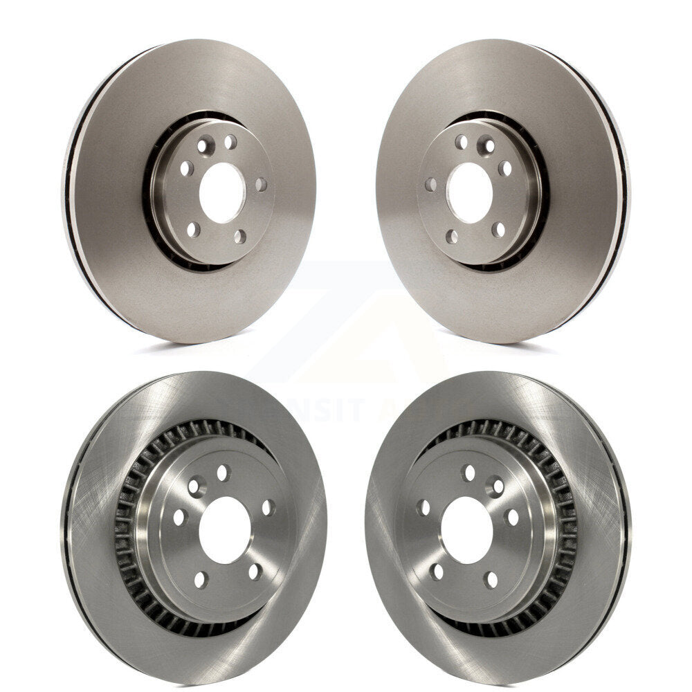 Disc Brake Rotors Front Rear Kit For Volvo XC60