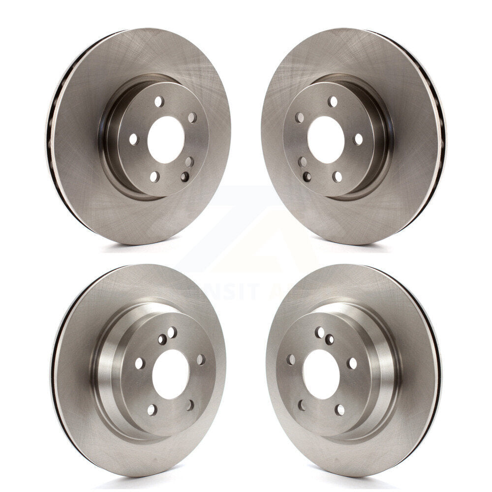 Disc Brake Rotors Front Rear Kit For Mercedes-Benz E350 E400