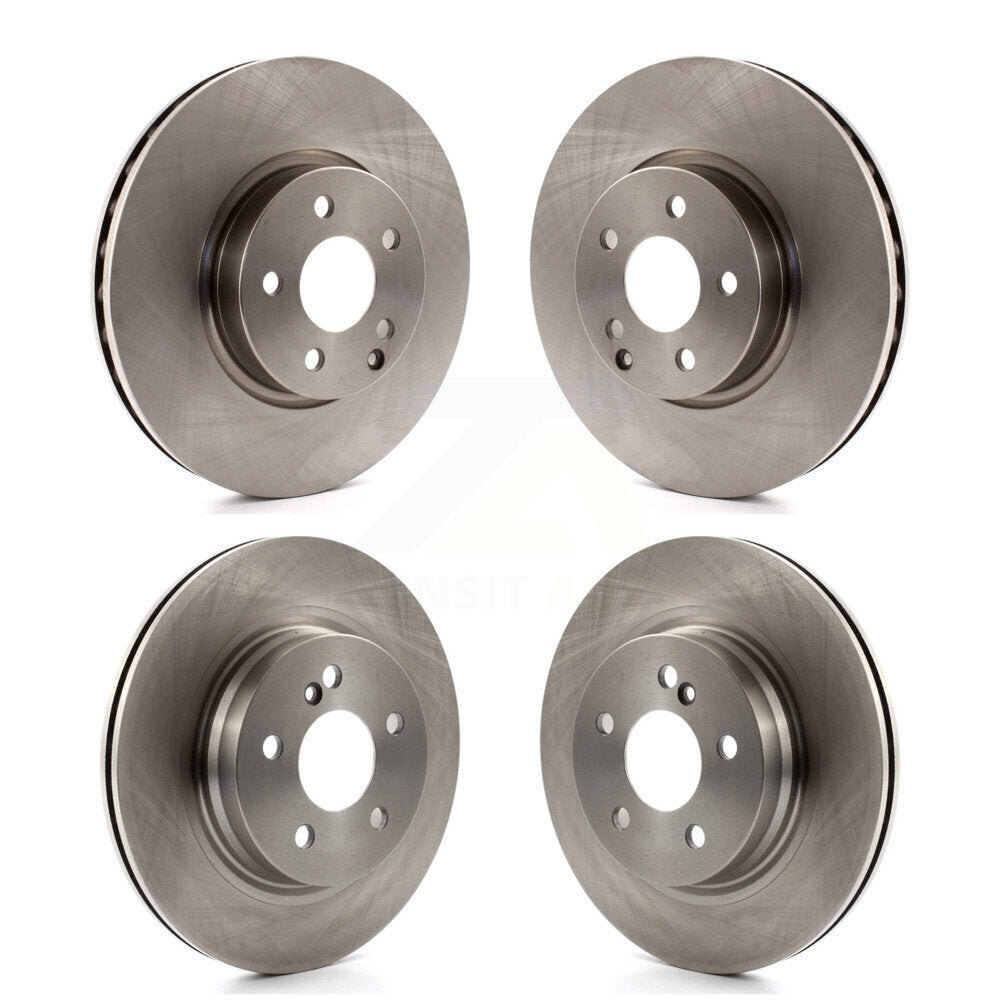 Disc Brake Rotors Front Rear Kit For Mercedes-Benz C300 C350 E350 E300