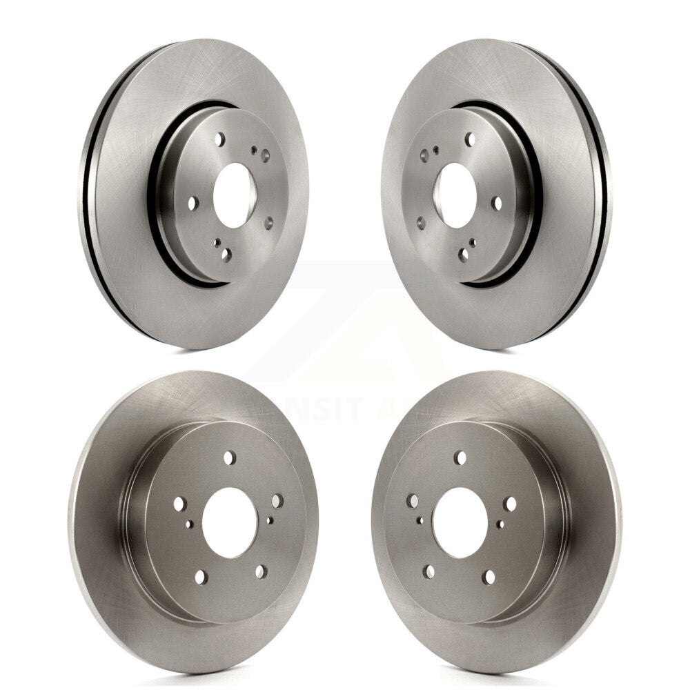 Disc Brake Rotors Front Rear Kit For 2010-2013 Suzuki Kizashi