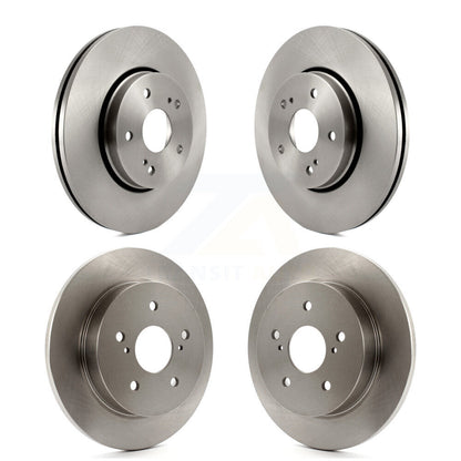 Disc Brake Rotors Front Rear Kit For 2010-2013 Suzuki Kizashi