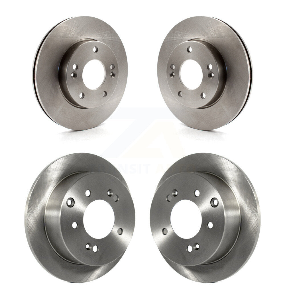 Disc Brake Rotors Front Rear Kit For 2010-2011 Kia Soul 1.6L