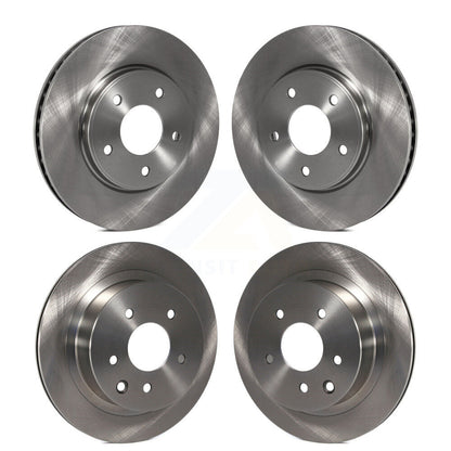 Disc Brake Rotors Front Rear Kit For Nissan LEAF