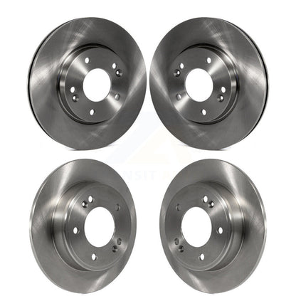 Brake Rotors Front Rear Kit For Hyundai Elantra Kia Kona Forte Soul GT Seltos