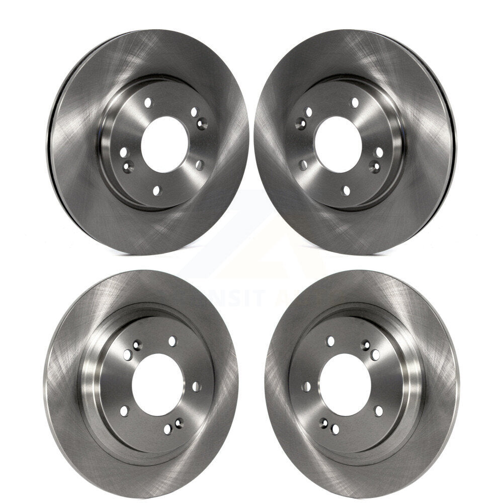 Disc Brake Rotors Front Rear Kit For Kia Forte5 Hyundai Elantra GT