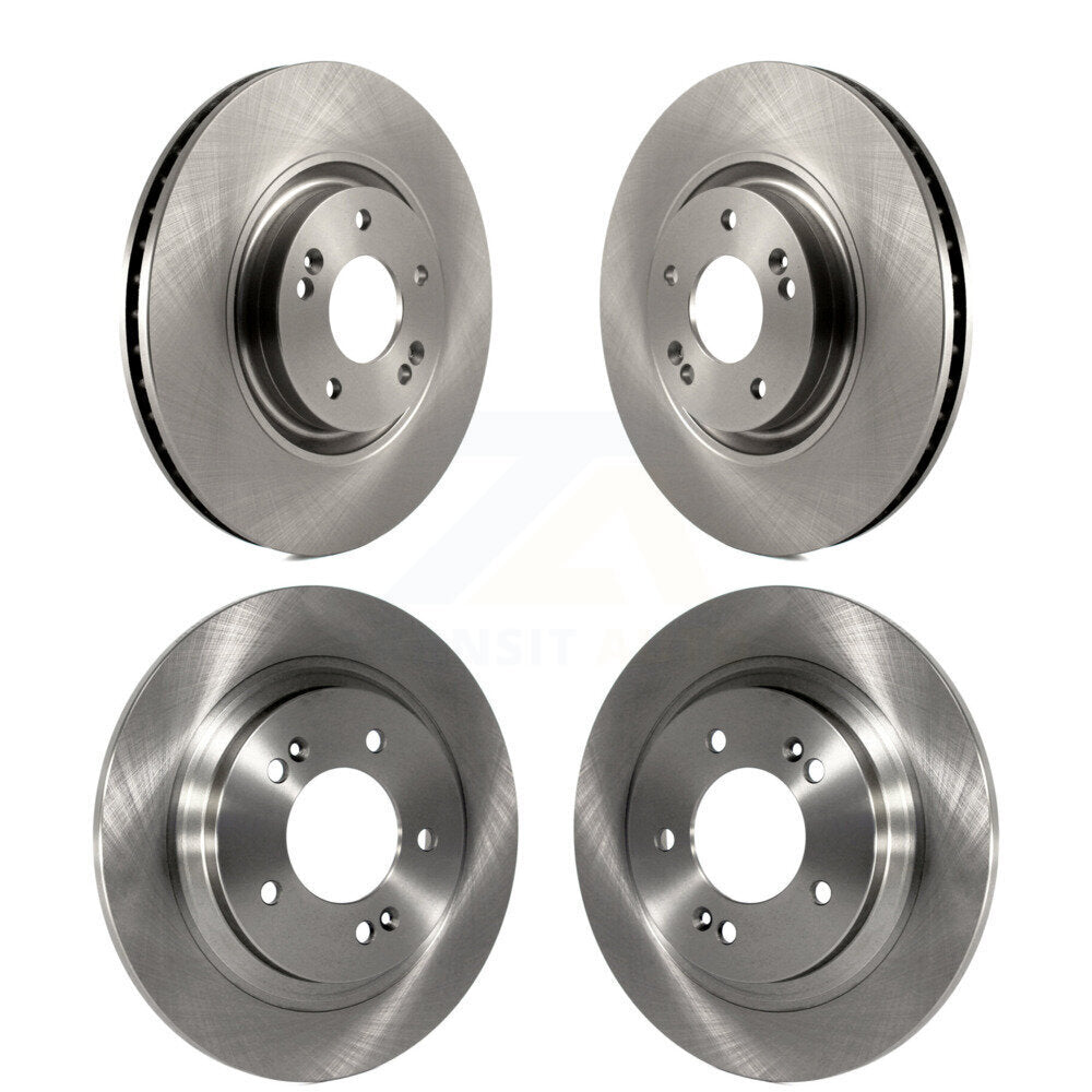 Disc Brake Rotors Front Rear Kit For Kia Optima Hyundai Sonata Cadenza Azera