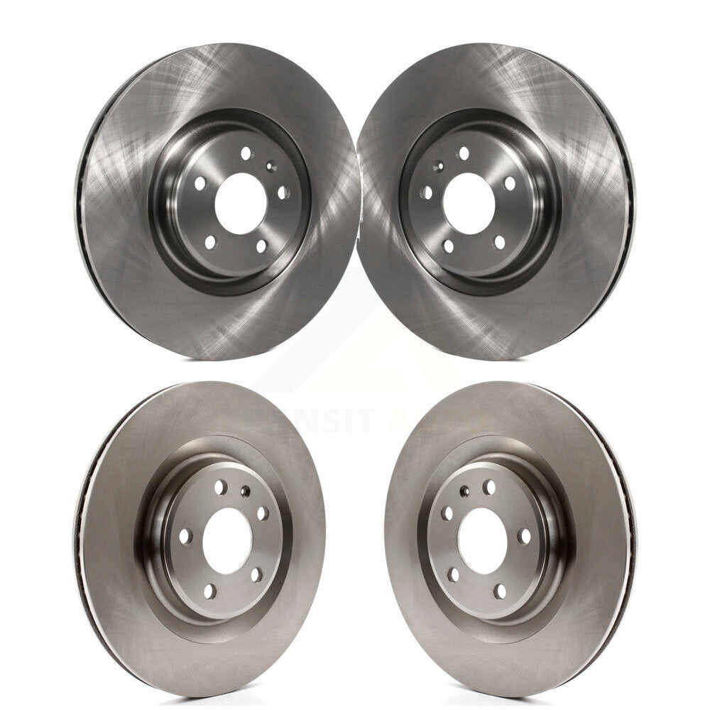 Disc Brake Rotors Front Rear Kit For Audi A6 Quattro A7