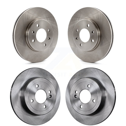 Disc Brake Rotors Front Rear Kit For Hyundai Accent Kia Rio