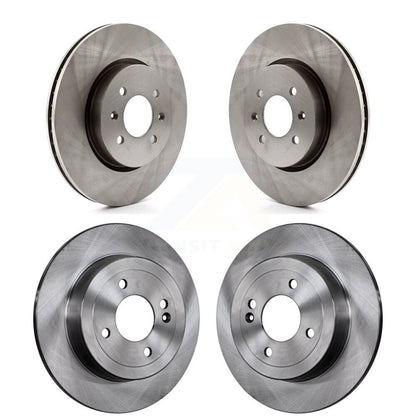 Disc Brake Rotors Front Rear Kit For Kia Rio Hyundai Accent