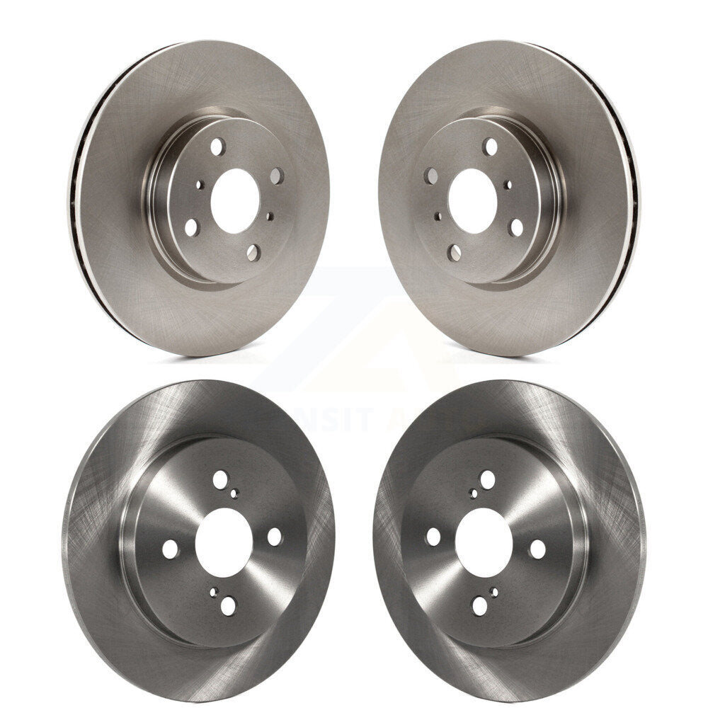 Disc Brake Rotors Front Rear Kit For Toyota Yaris