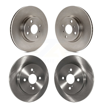 Disc Brake Rotors Front Rear Kit For Toyota Yaris
