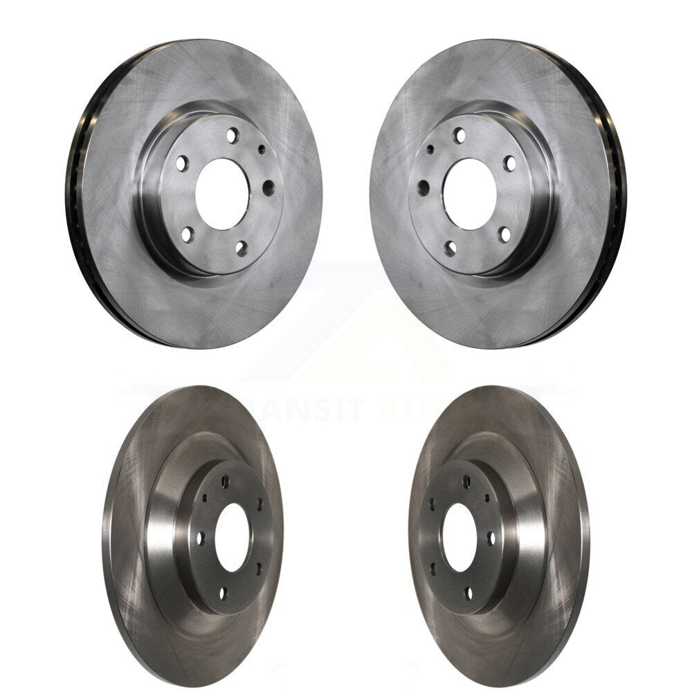 Disc Brake Rotors Front Rear Kit For 2013-2015 Mazda CX-5