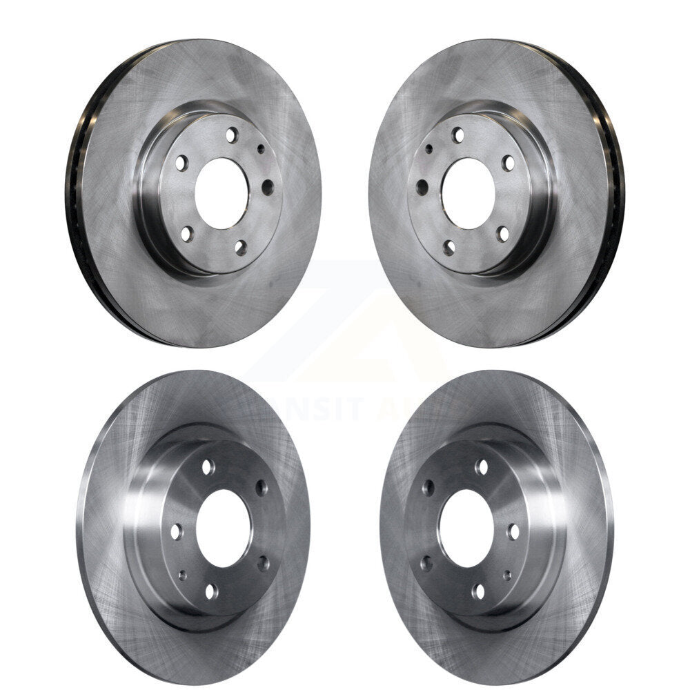 Disc Brake Rotors Front Rear Kit For 2014-2018 Mazda 6