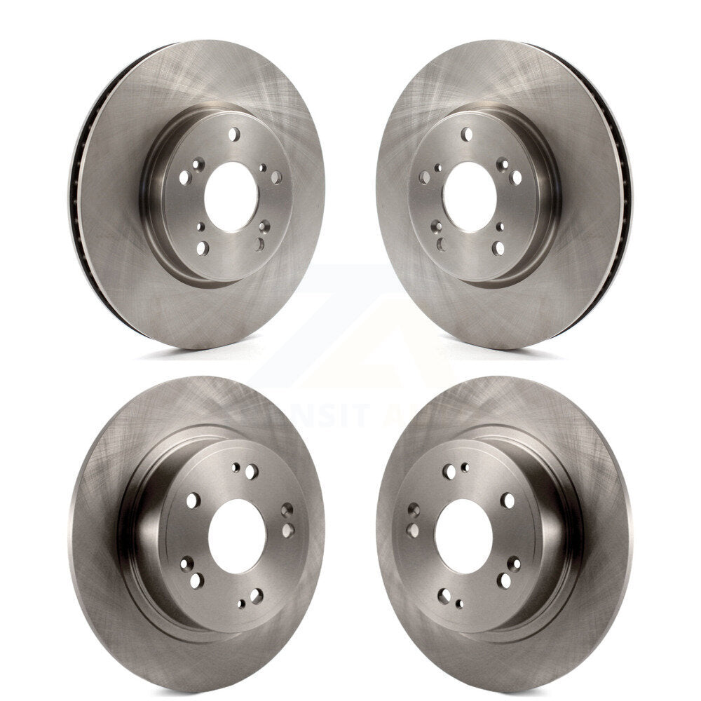 Disc Brake Rotors Front Rear Kit For Honda Accord