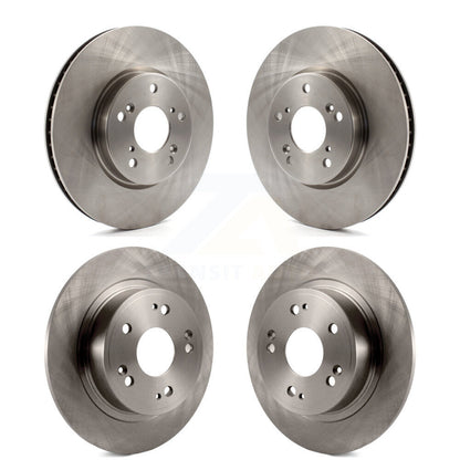 Disc Brake Rotors Front Rear Kit For Honda Accord