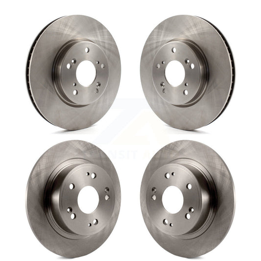 Disc Brake Rotors Front Rear Kit For Honda Accord