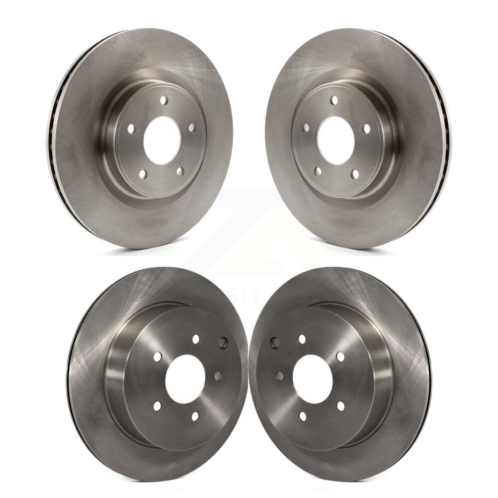 Disc Brake Rotors Front Rear Kit For Nissan Murano Pathfinder INFINITI QX60 JX35