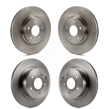 Disc Brake Rotors Front Rear Kit For 2016-2017 INFINITI QX50
