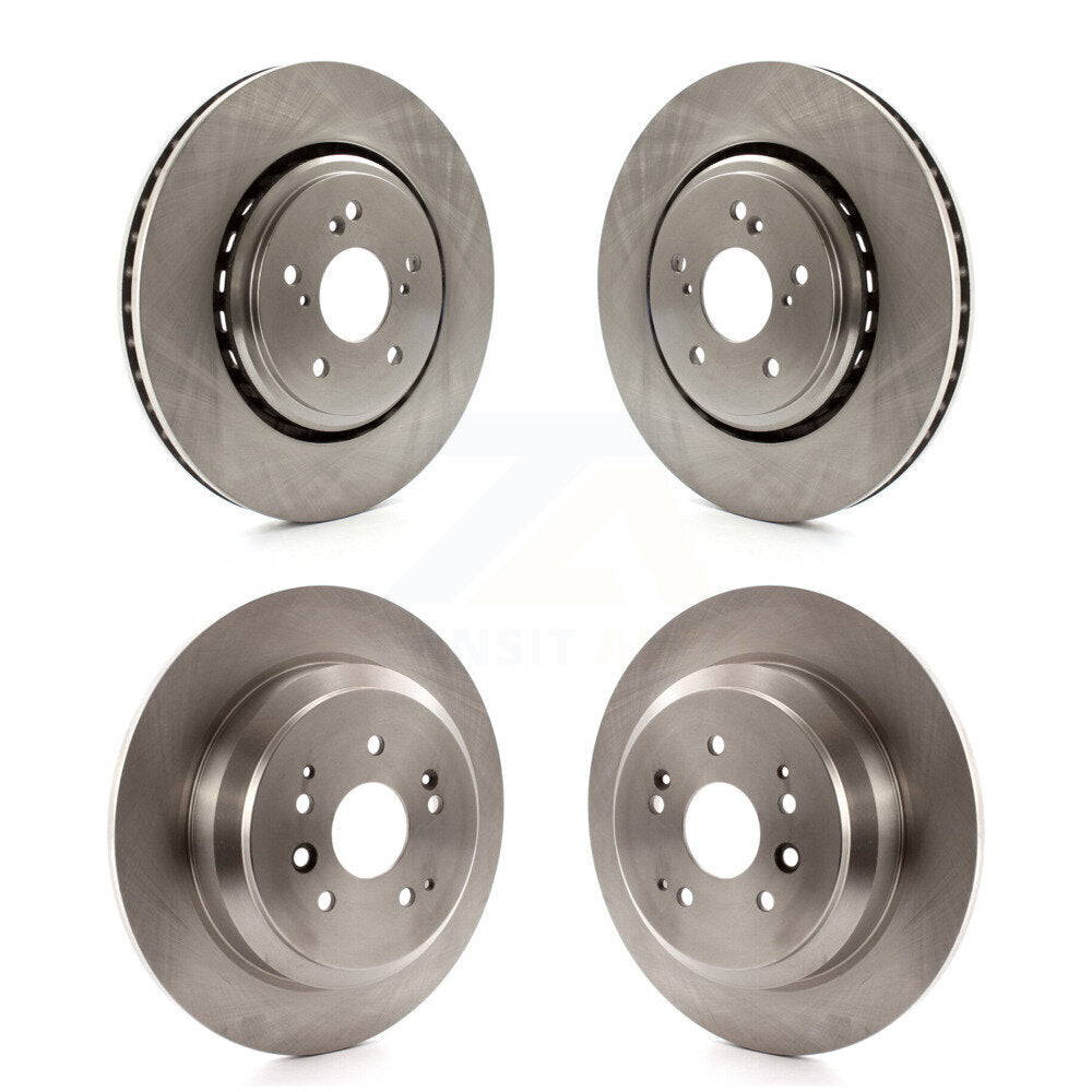 Disc Brake Rotors Front Rear Kit For 2014-2016 Acura MDX