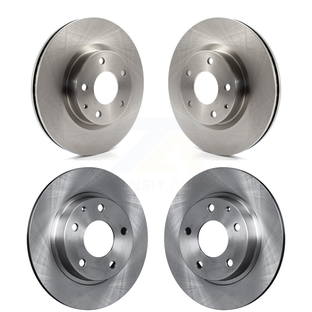 Disc Brake Rotors Front Rear Kit For Mazda 3 CX-3 Sport