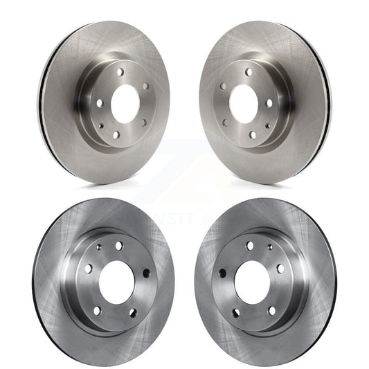 Disc Brake Rotors Front Rear Kit For Mazda 3 CX-3 Sport