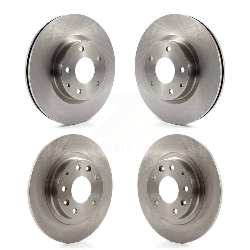 Disc Brake Rotors Front Rear Kit For 2016-2018 Mazda CX-3 AWD