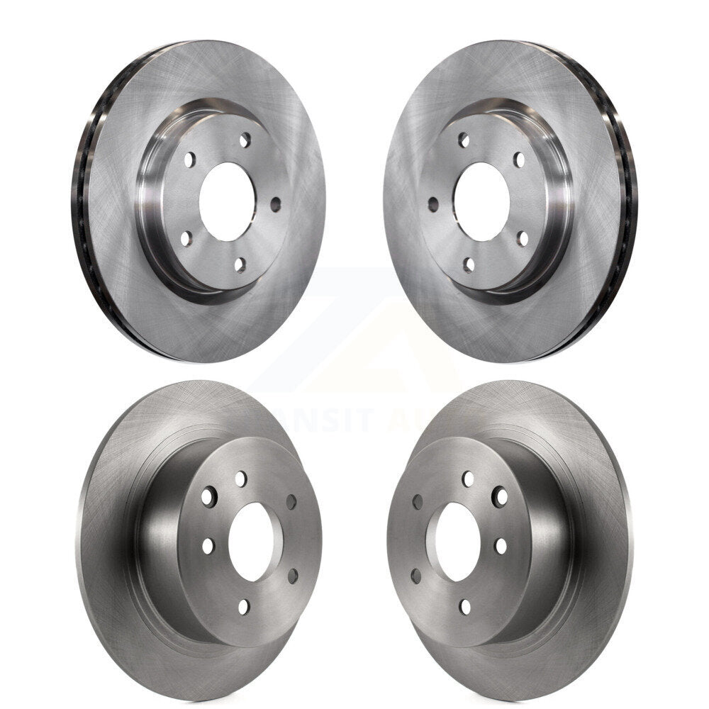 Disc Brake Rotors Front Rear Kit For Nissan Sentra