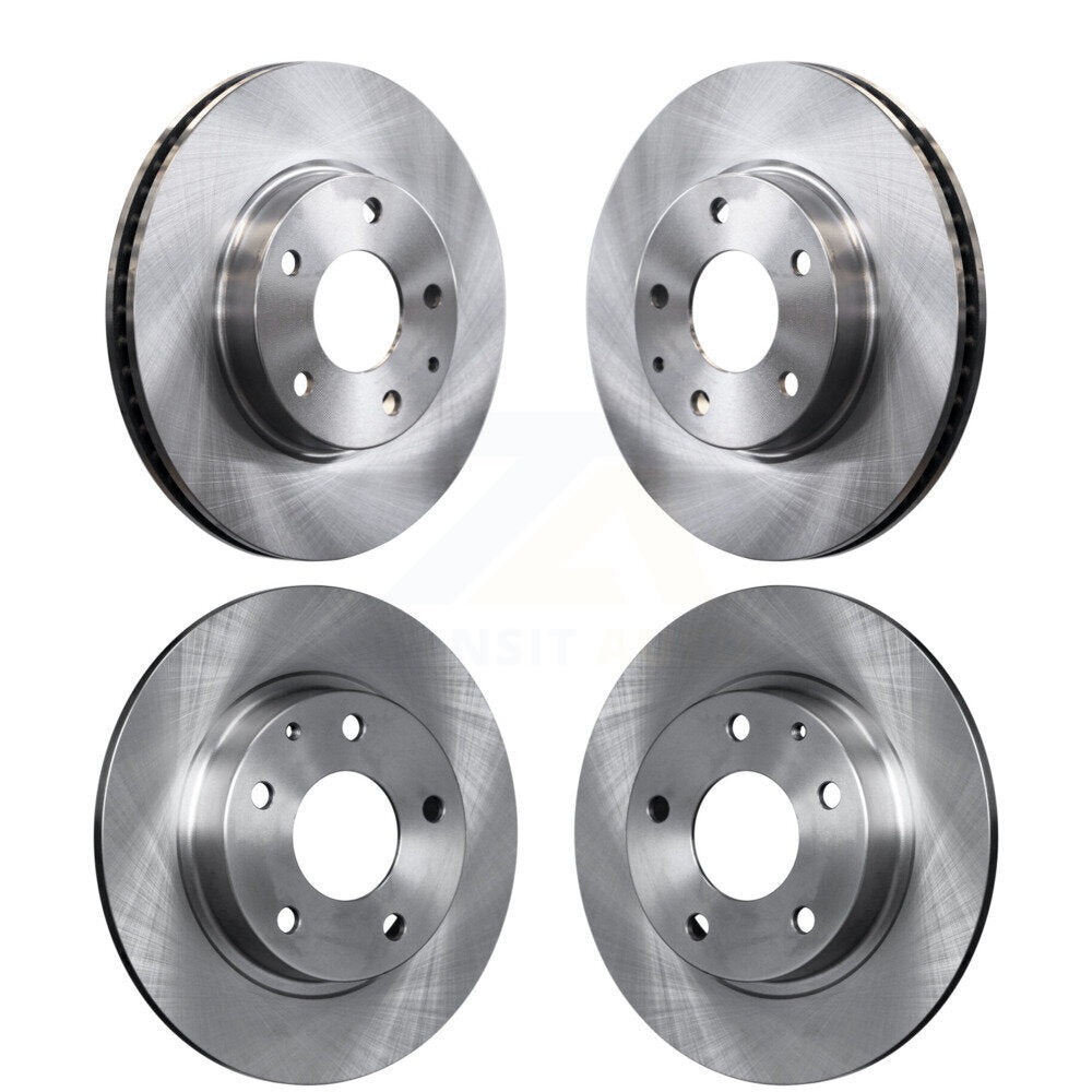 Disc Brake Rotors Front Rear Kit For Mazda 3 CX-3 Sport