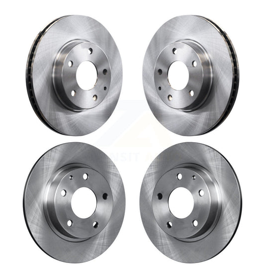 Disc Brake Rotors Front Rear Kit For Mazda 3 CX-3 Sport