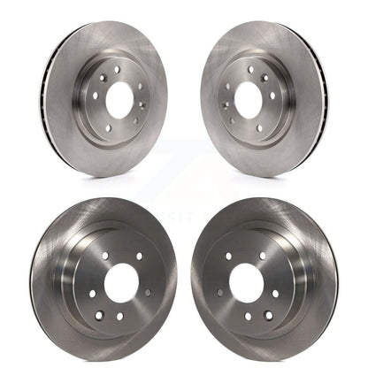 Disc Brake Rotors Front Rear Kit For Nissan Rogue Sport Qashqai LEAF
