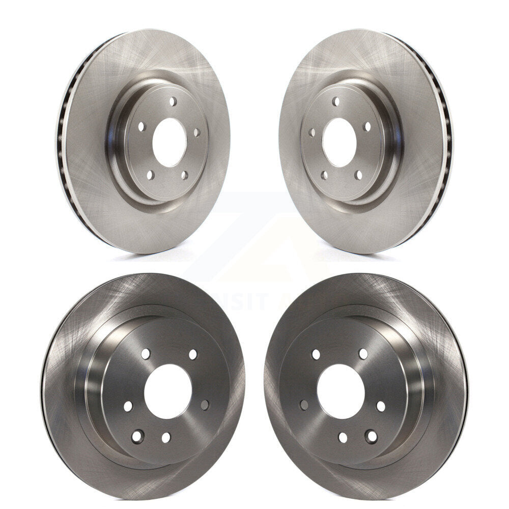 Disc Brake Rotors Front Rear Kit For Nissan Rogue