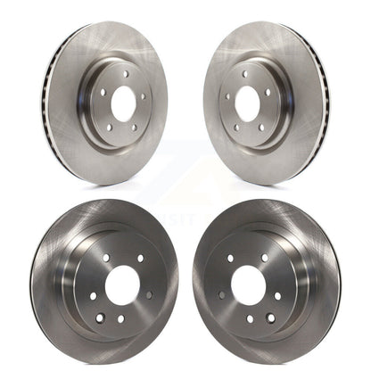 Disc Brake Rotors Front Rear Kit For Nissan Rogue