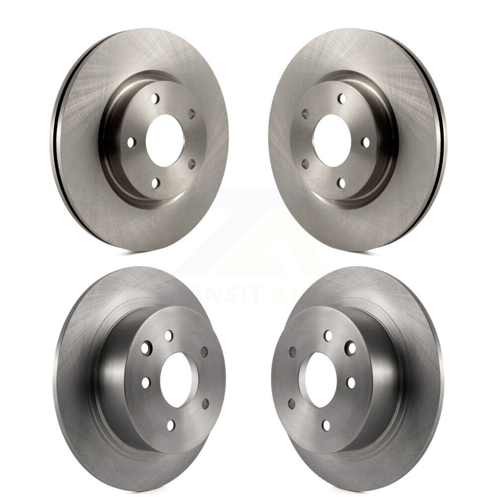 Disc Brake Rotors Front Rear Kit For Nissan Altima