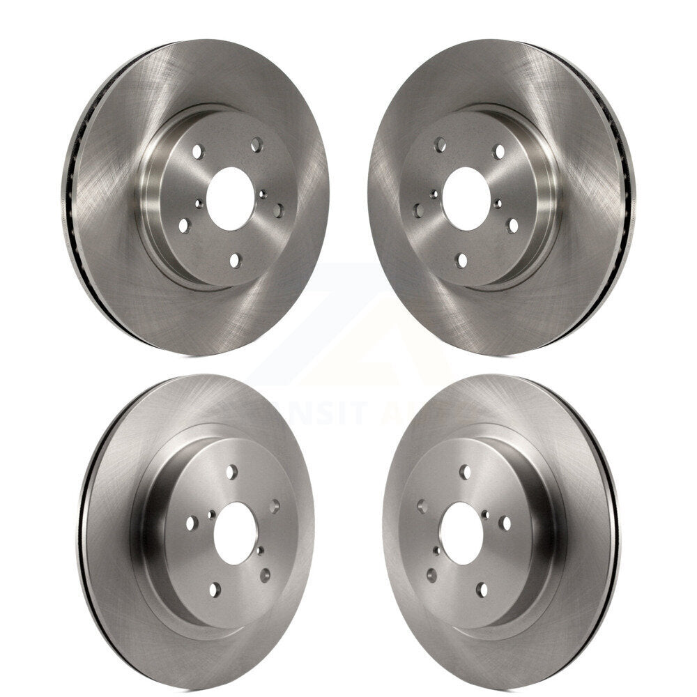 Disc Brake Rotors Front Rear Kit For 2015-2019 Subaru Legacy 2.5L