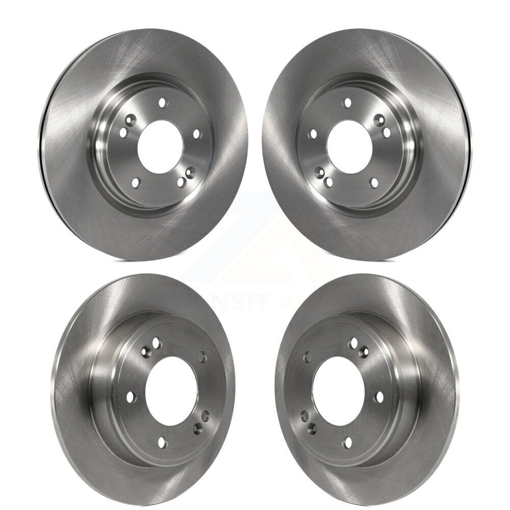 Disc Brake Rotors Front Rear Kit For Kia Soul Forte5