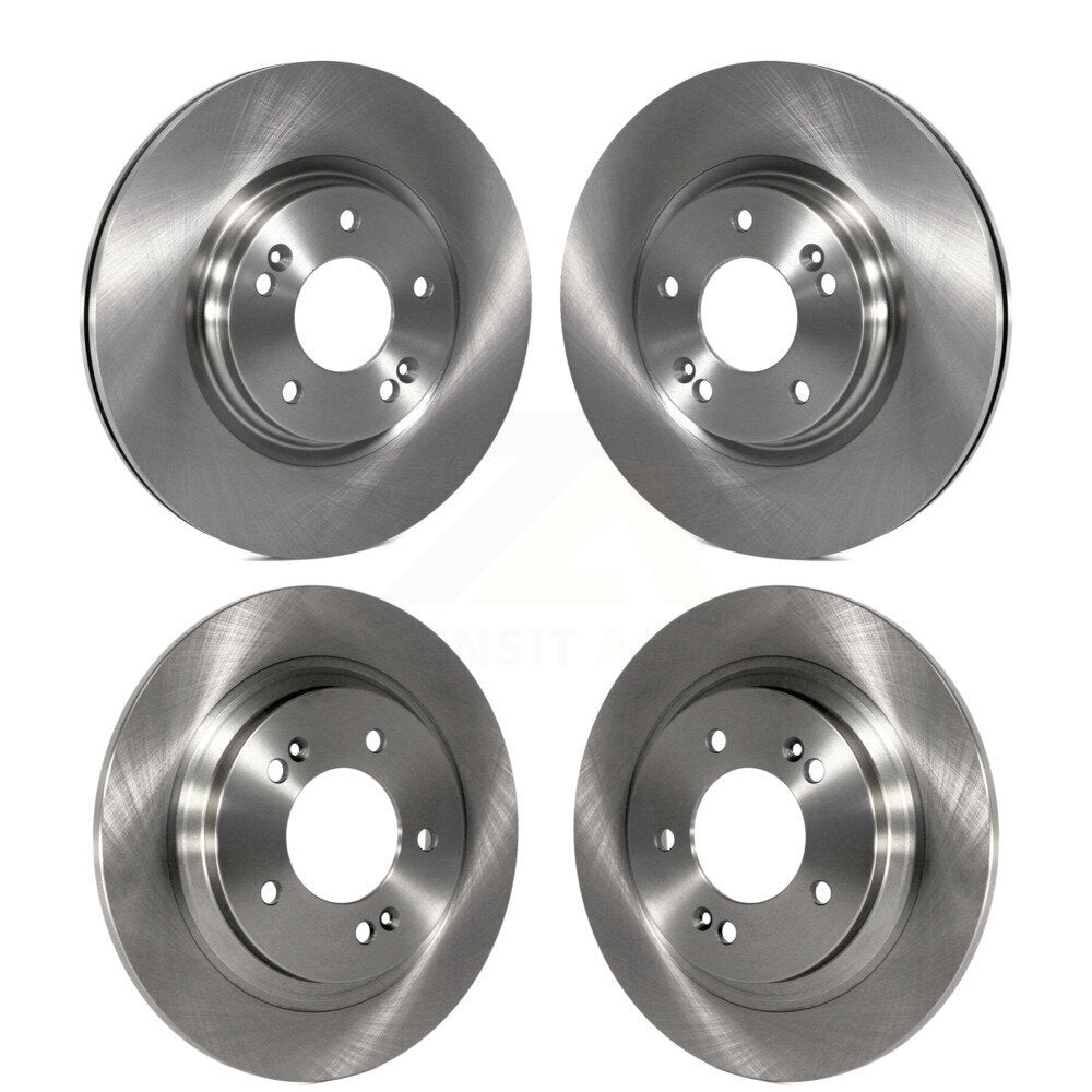 Disc Brake Rotors Front Rear Kit For Kia Hyundai Optima Elantra GT Sonata Forte5