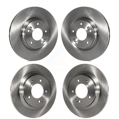 Disc Brake Rotors Front Rear Kit For Kia Hyundai Optima Elantra GT Sonata Forte5