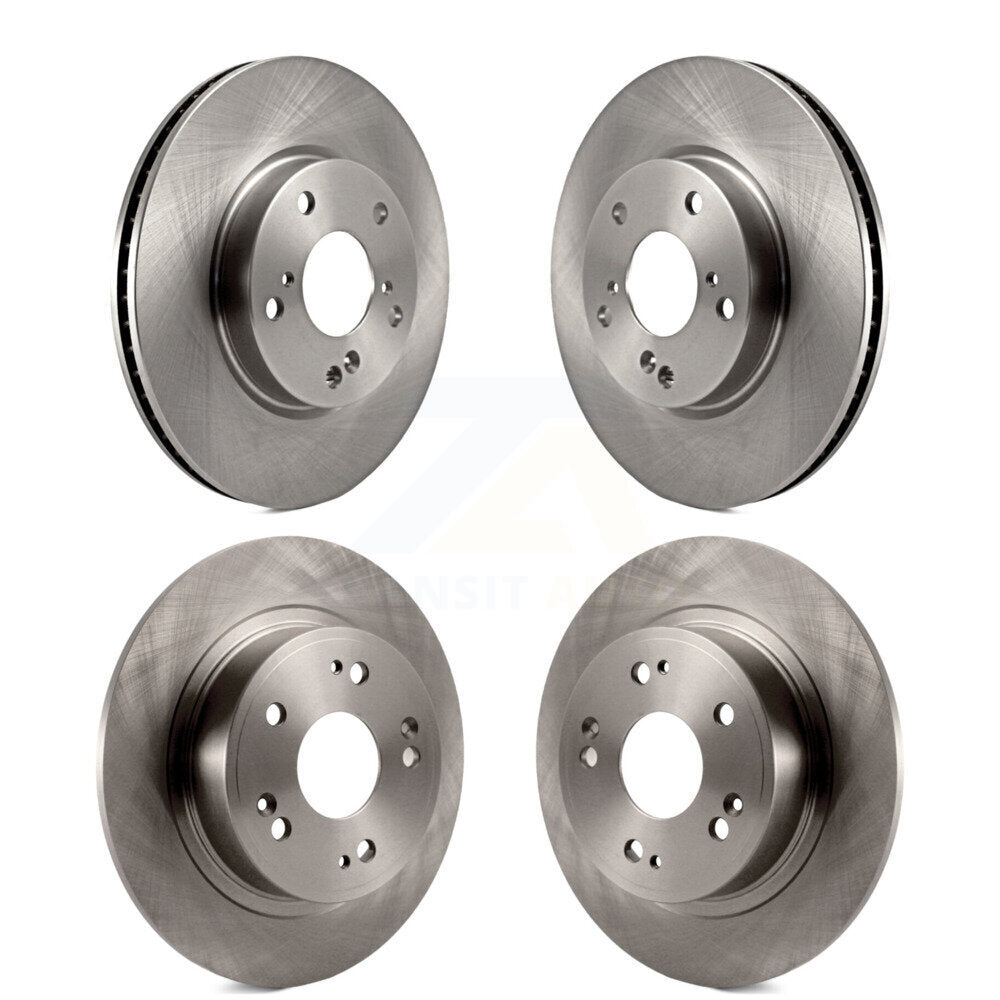 Disc Brake Rotors Front Rear Kit For 2017 Honda Accord LX-S