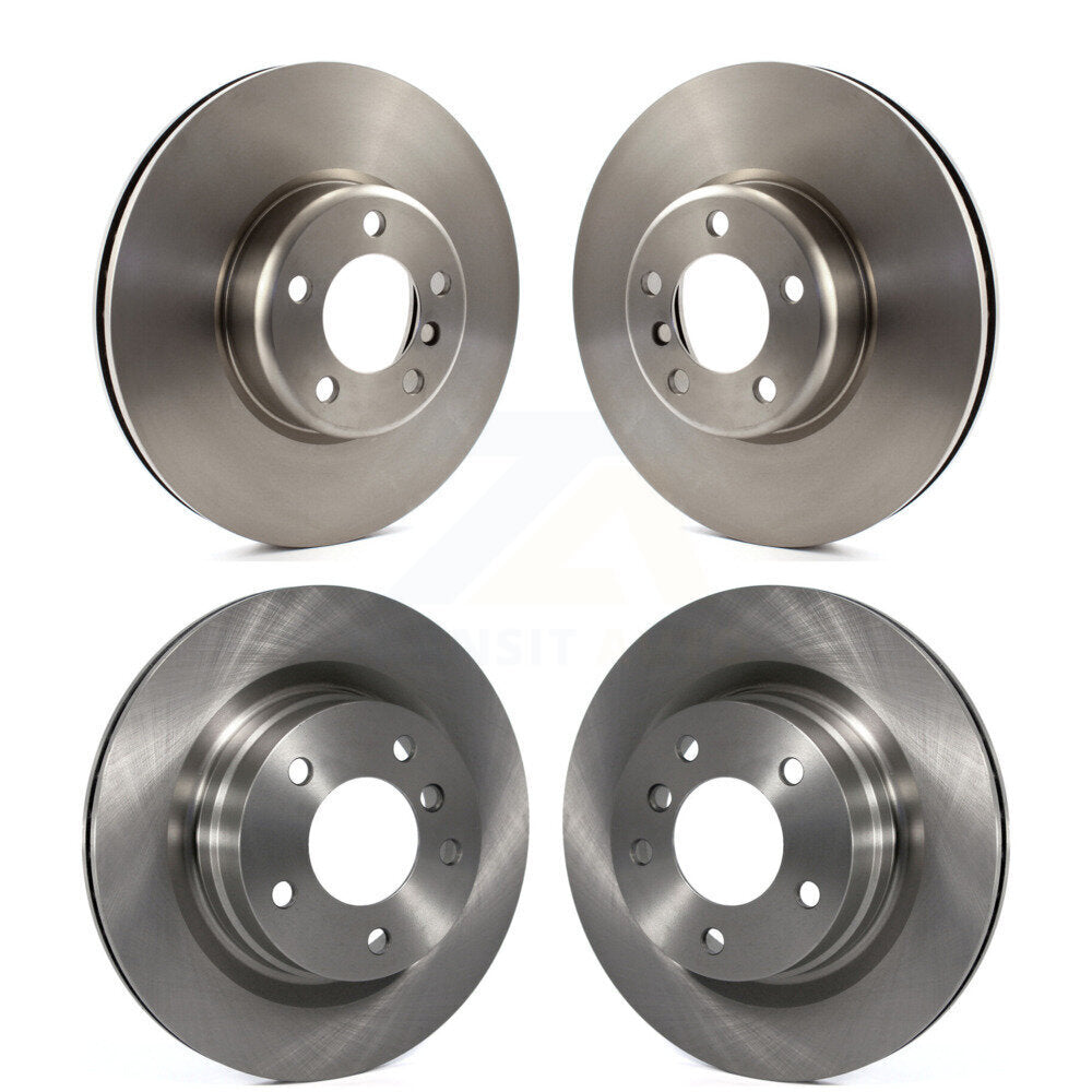 Brake Rotors Front Rear Kit For 2013 BMW 328i With 340mm Diameter Rotor