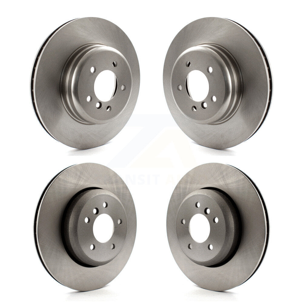 Disc Brake Rotors Front Rear Kit For BMW 650i 645Ci 550i 545i 535i