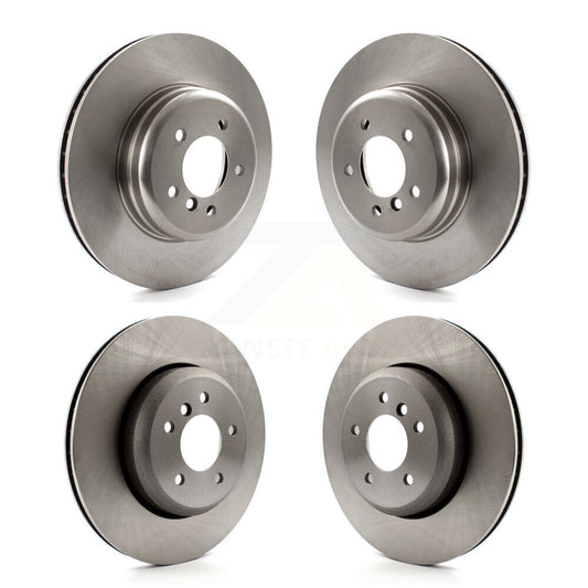 Disc Brake Rotors Front Rear Kit For BMW 650i 645Ci 550i 545i 535i