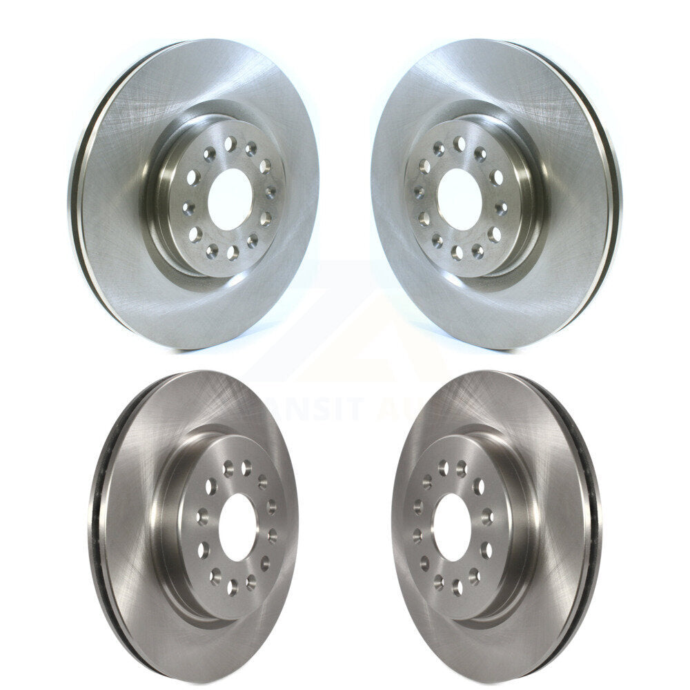 Disc Brake Rotors Front Rear Kit For Cadillac XT5 Buick Enclave XT6