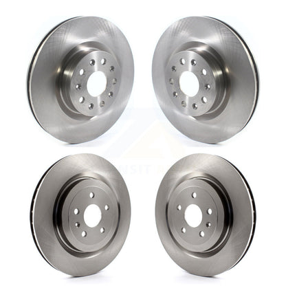 Disc Brake Rotors Front Rear Kit For 2017-2019 Cadillac CTS 6.2L