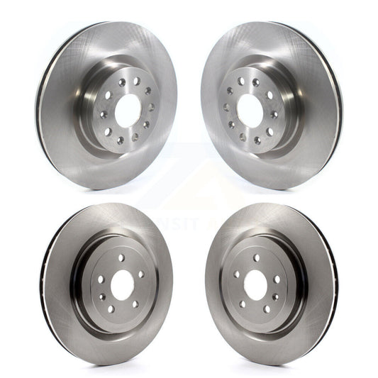 Disc Brake Rotors Front Rear Kit For 2017-2019 Cadillac CTS 6.2L