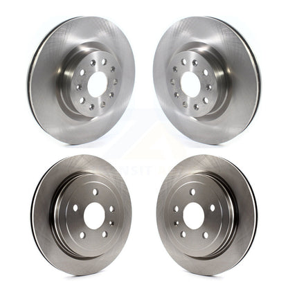 Disc Brake Rotors Front Rear Kit For Cadillac CTS
