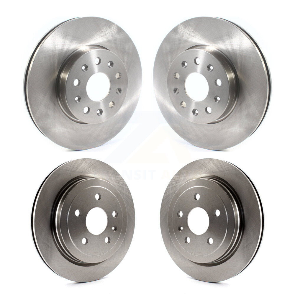 Disc Brake Rotors Front Rear Kit For Cadillac CTS