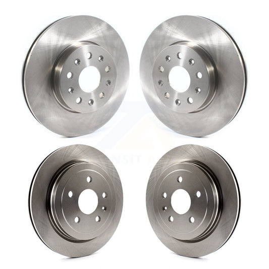 Disc Brake Rotors Front Rear Kit For Cadillac CTS