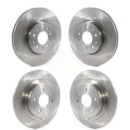 Brake Rotors Front Rear Kit For Buick Envision With 315mm Diameter Rotor