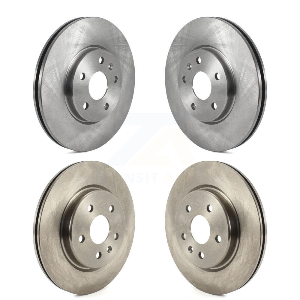 Disc Brake Rotors Front Rear Kit For Cadillac XT4 Buick Envision